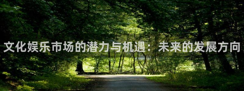 伟德国际1946f凯捷平台在线注册：文化娱乐市场的潜力与机遇：未来的发展方向