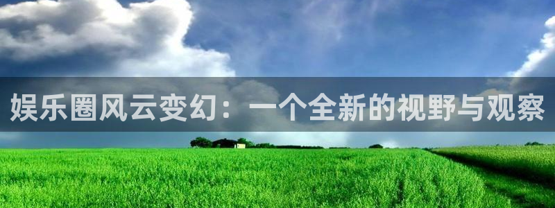 伟德国际19463平台注册：娱乐圈风云变幻：一个全新的视野与观察