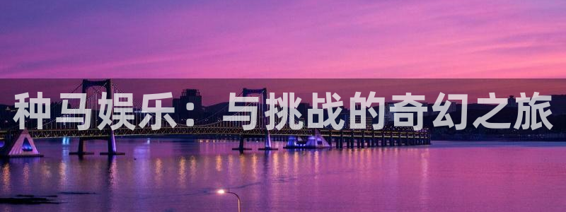 伟德国际1946登录界面入口：种马娱乐：与挑战的奇幻之旅