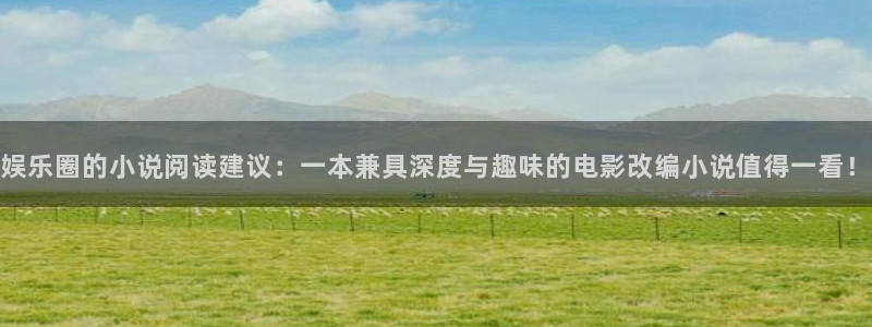 伟德国际1946体育2官网入口：娱乐圈的小说阅读建议：一本兼具深度与趣味的电影改